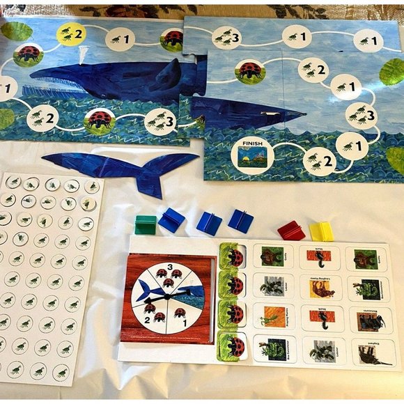 The Grouchy Lady Bug Game - World of Eric Carle - Game of Size and Manners -NEW - Picture 8 of 10